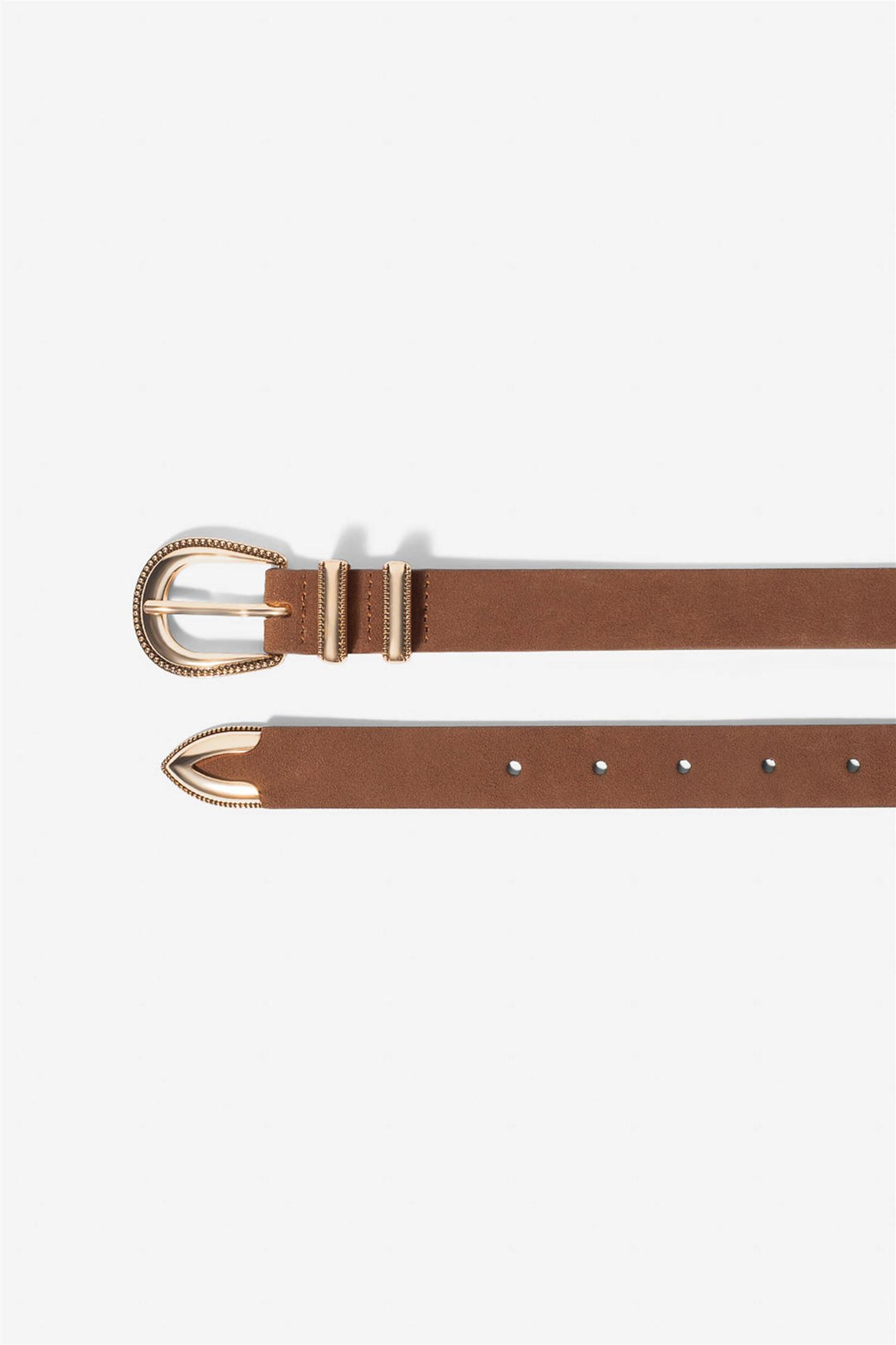 Aubrey Belt  Brown Gold