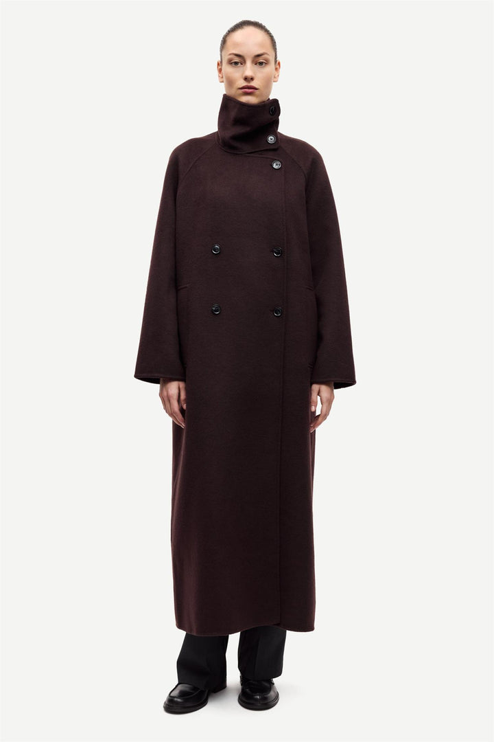 Sahanne Coat 15772  Black Coffee