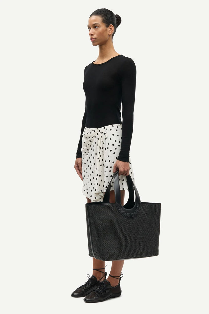 Saiben Skirt  Drifting Dots Egret