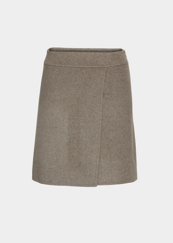 Kaia wool skirt  Dune