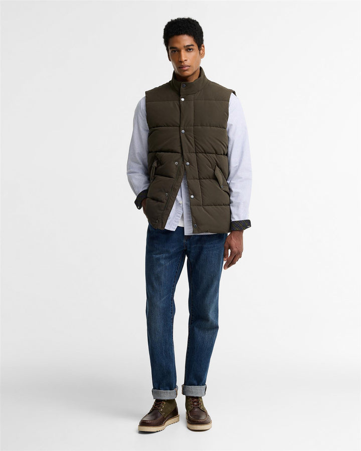 Barbour Powell Gilet  Dark Sage