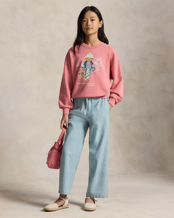KNIT-PULLOVER-SWEATSHIRT  Pink