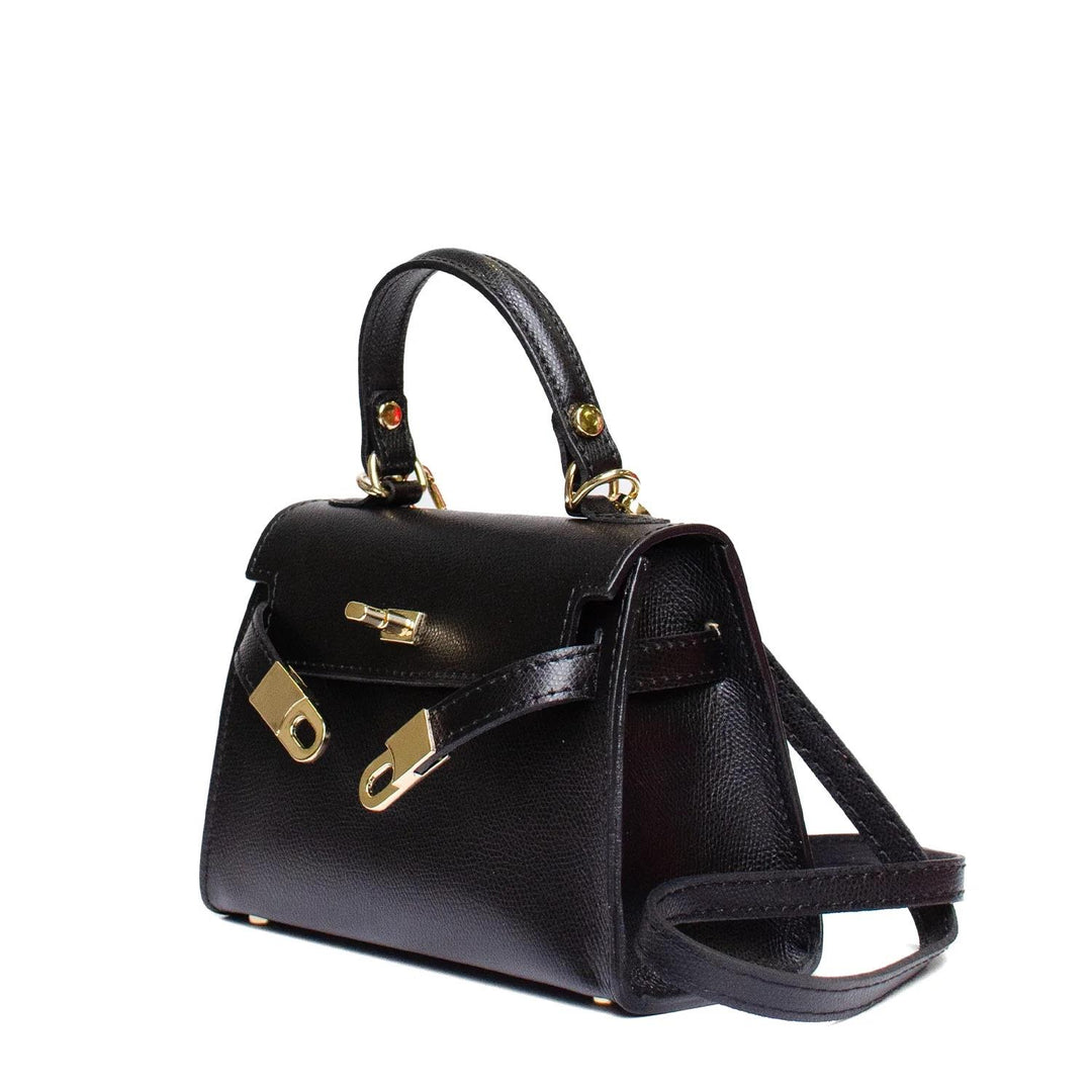 TRENTO BAG LEATHER  Black
