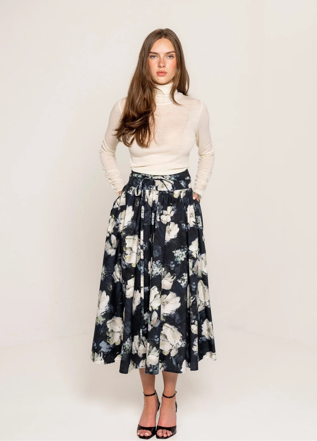 Astrid Skirt Blue Garden  Blue Garden