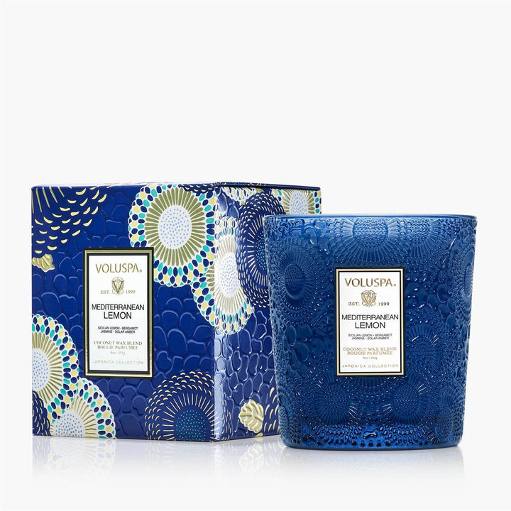 CLASSIC BOXED CANDLE  Mediterranean Lemon