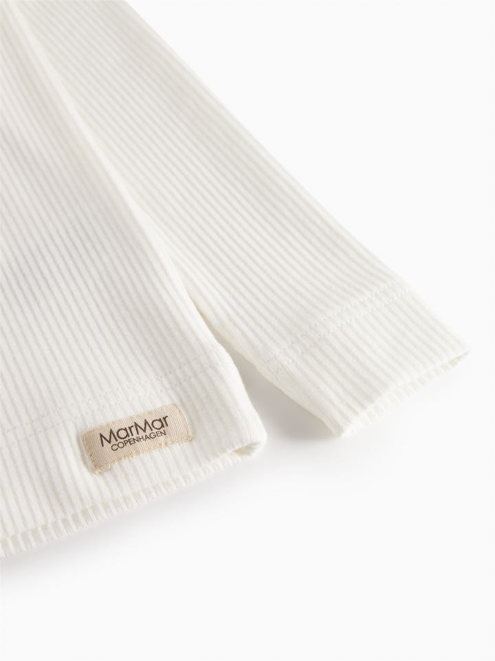 Tee LS  Gentle White