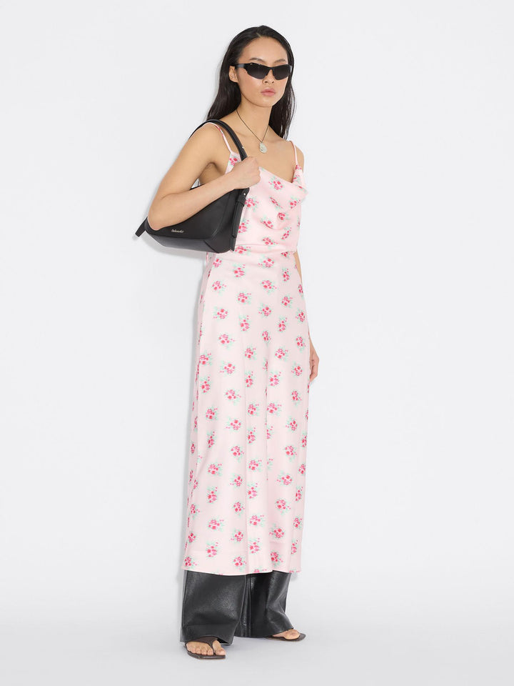 Eila Print Dress  Lt. Pink Mix