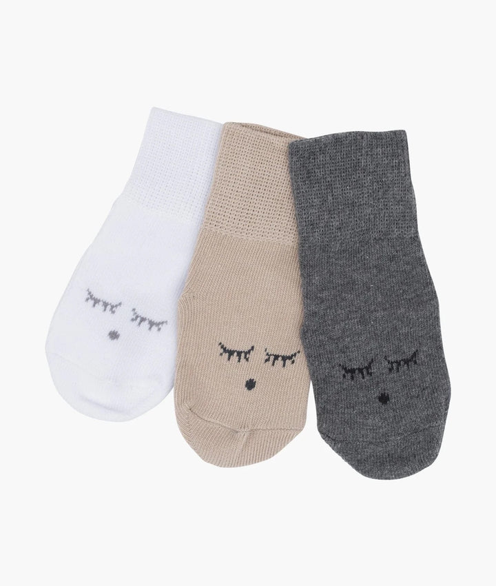 Sleeping cutie Socks  Dark Grey