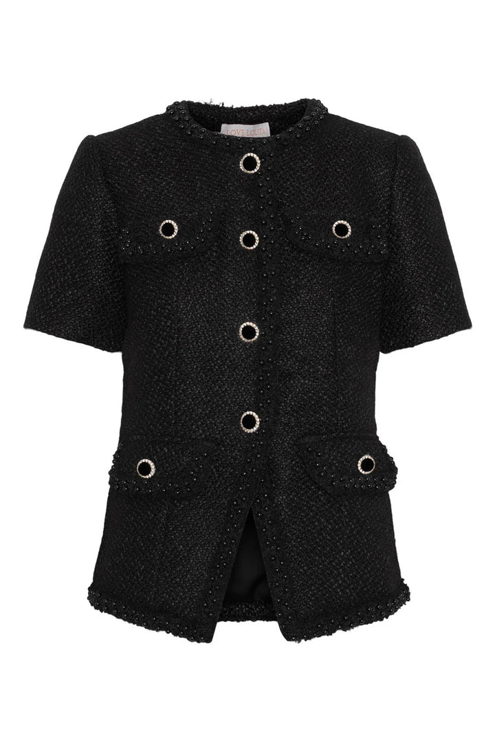 Abbot top  Black