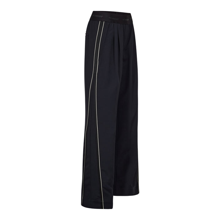 AminaCC Split Panel Pant  Black