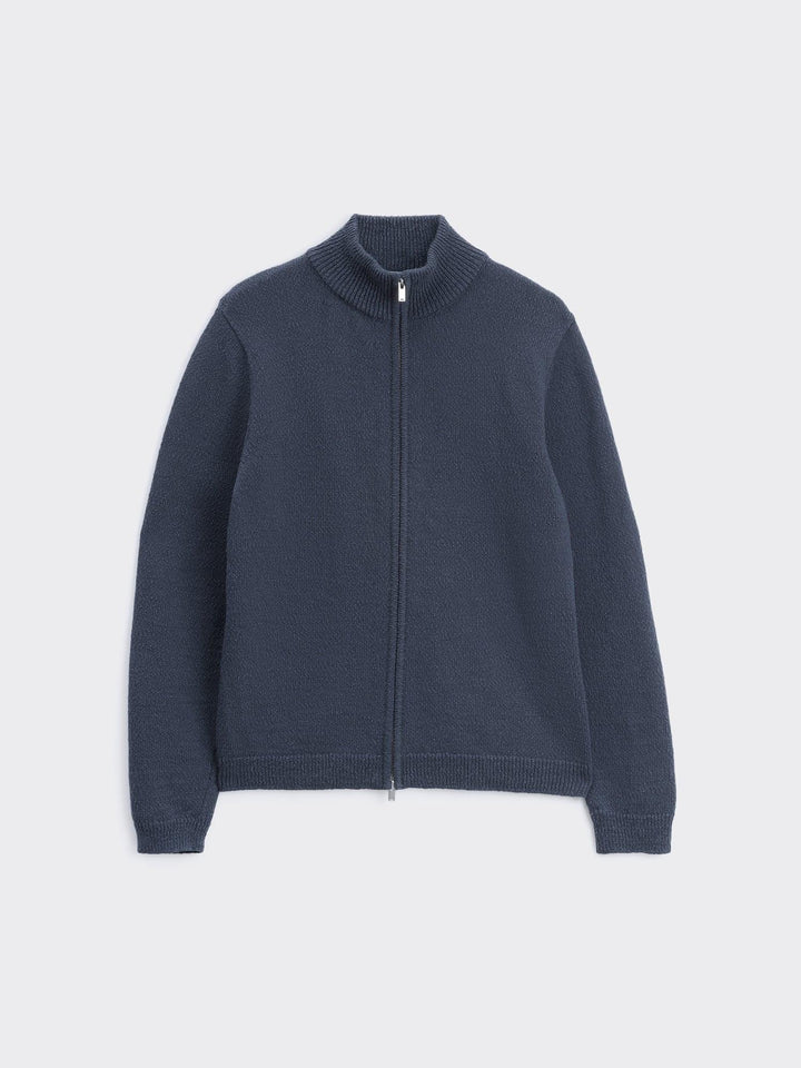 Atlantic Zip Cardgan  Navy