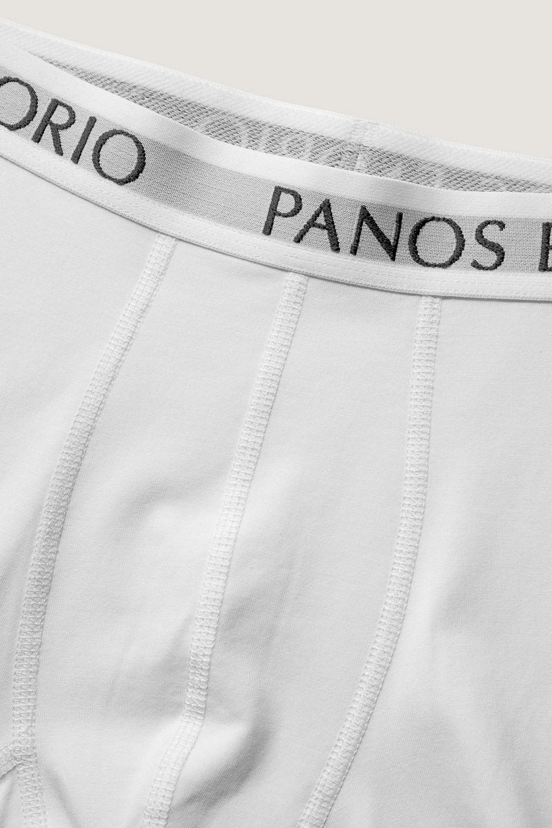 3pk Base Bamboo Boxer  White/White/White