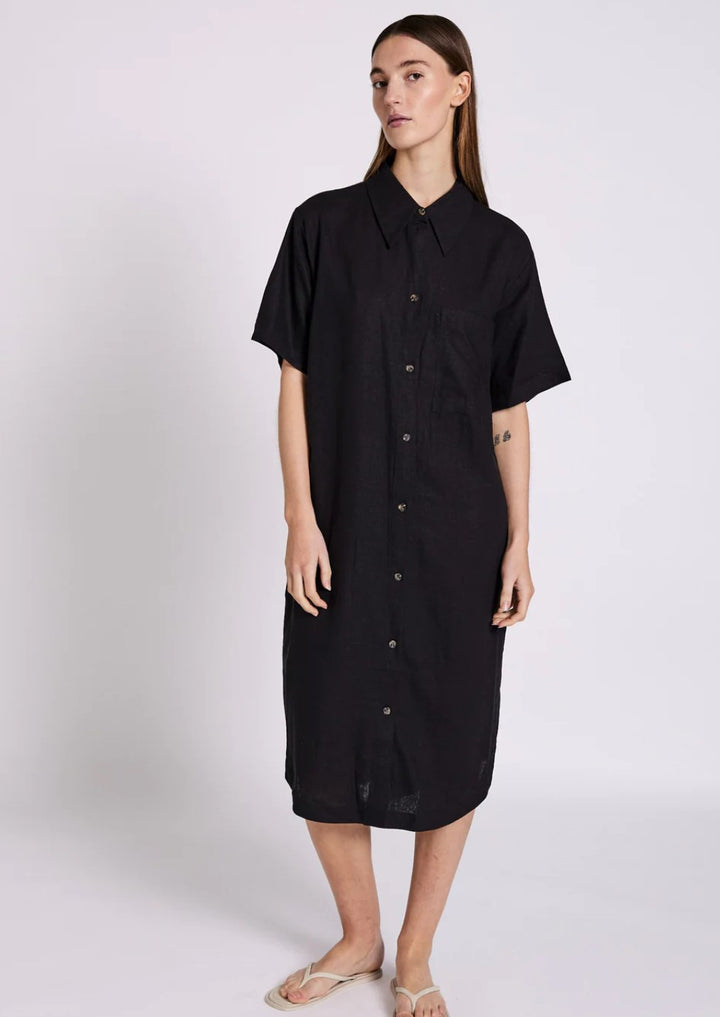 Esma shirt dress  Black