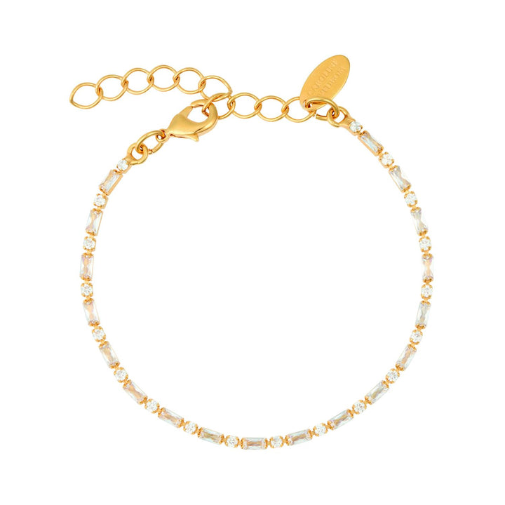 EVELYNE BRACELET GOLD  Crystal
