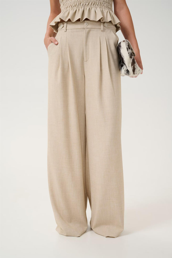 GZdecy MW pants  Light Sand Melange