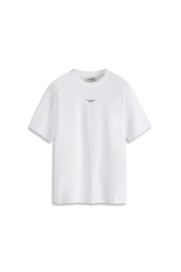 Le T-Shirt Slogan Classique  Optic White