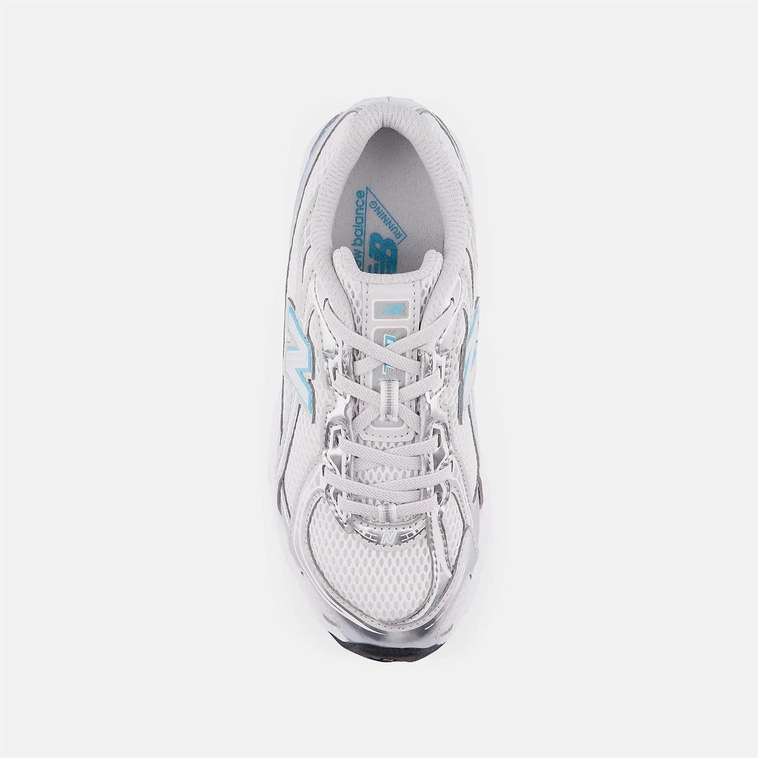 New Balance 740 Kids Bungee Lace  Grey Matter