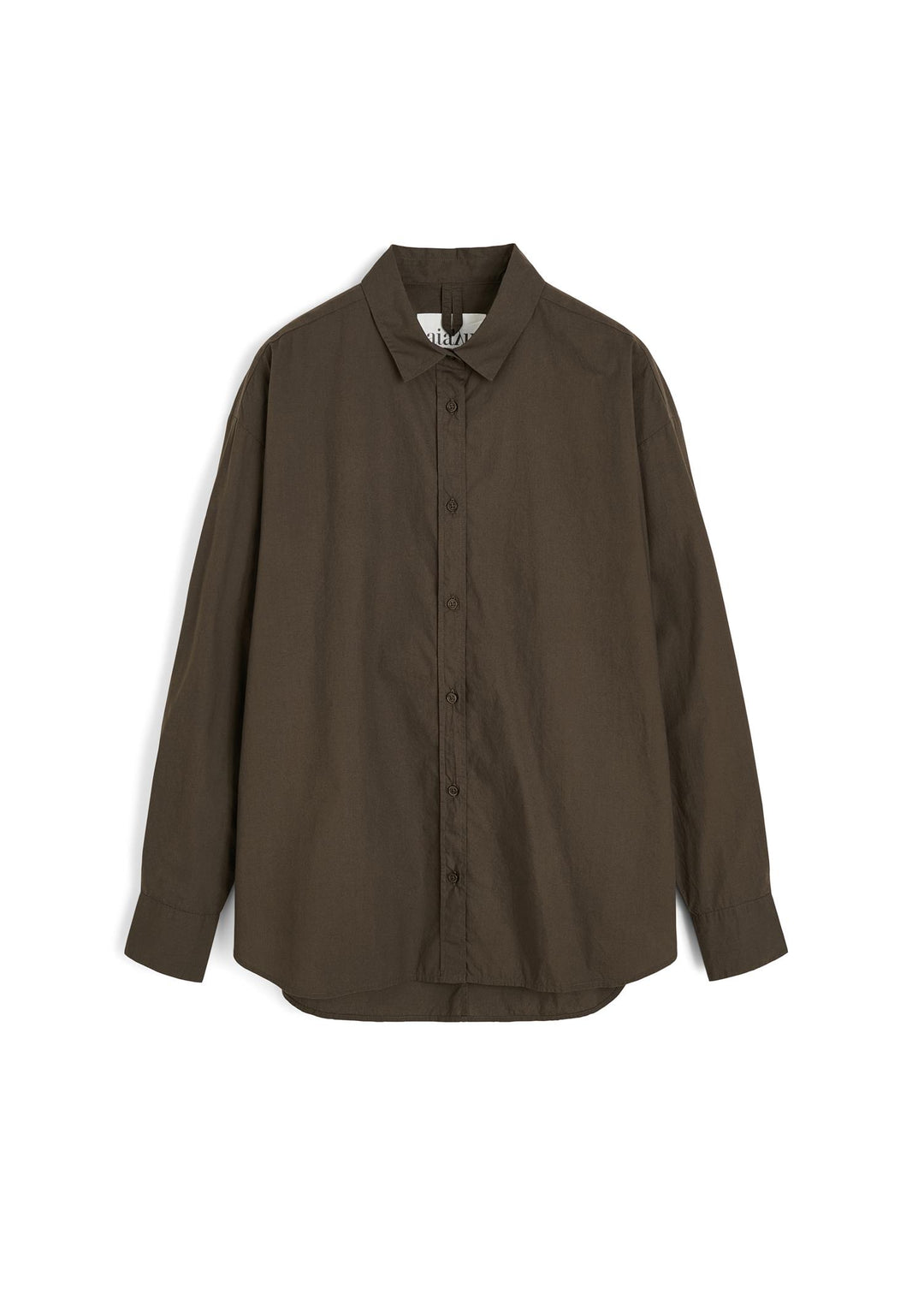 AIAYU SHIRT - Smokey Brown  Brun