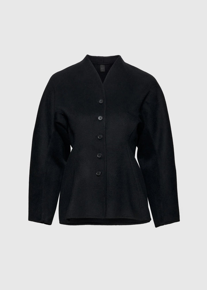 Nadina Wool Jacket  Black