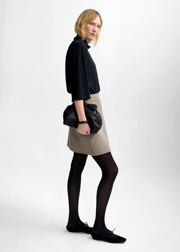 Kaia wool skirt  Dune