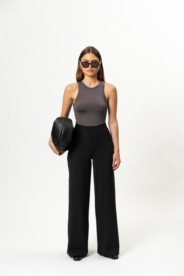 Asana Wide Pant 32"L  Black