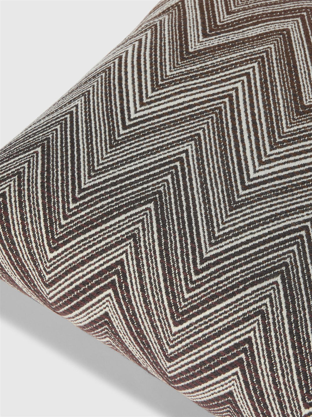 TIMMY CUSHION  Brown/White