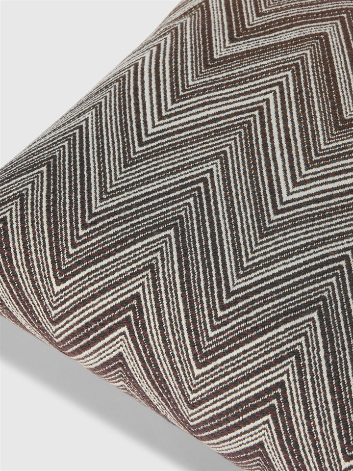 TIMMY CUSHION  Brown/White