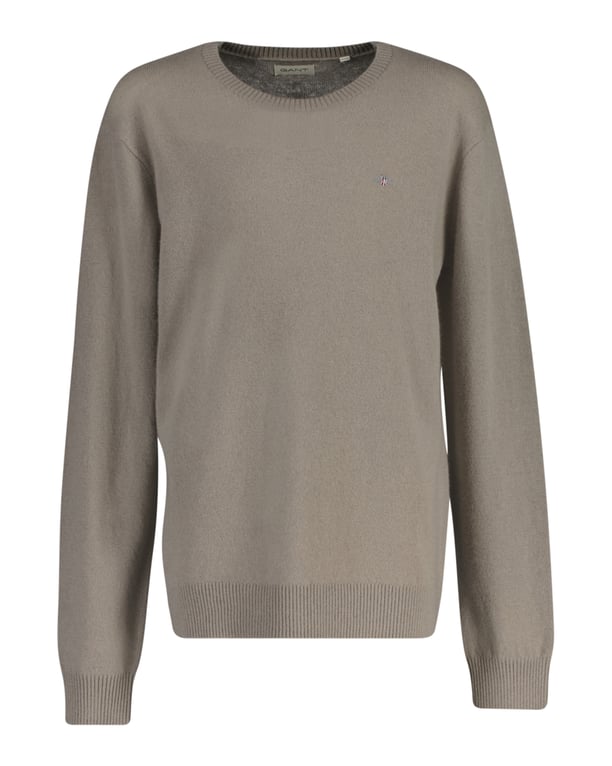 SHIELD LAMBSWOOL C-NECK  Warm Grey