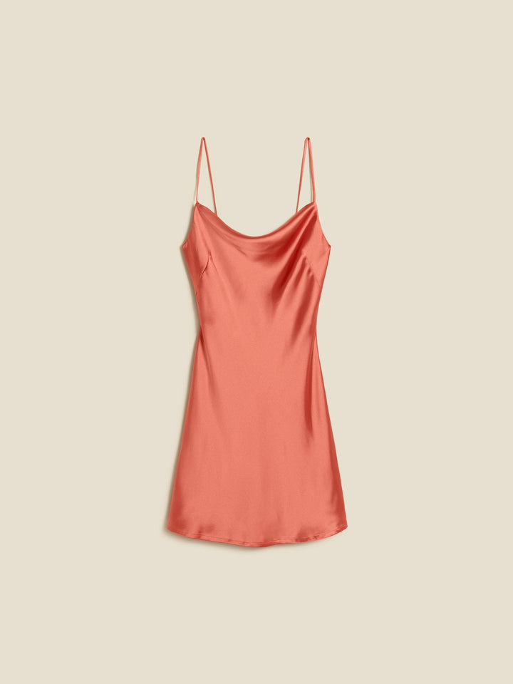 Eila Short Dress  Terracotta