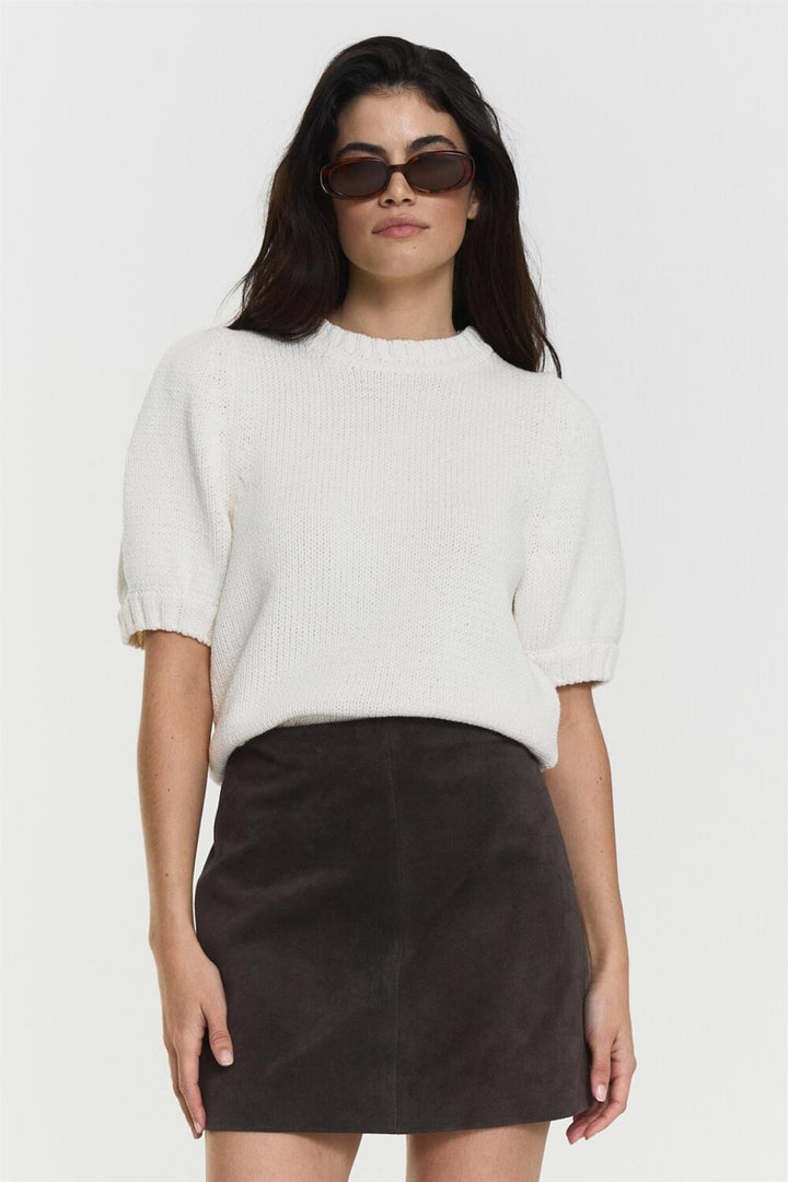 IRIS KNITTED TOP  Off White