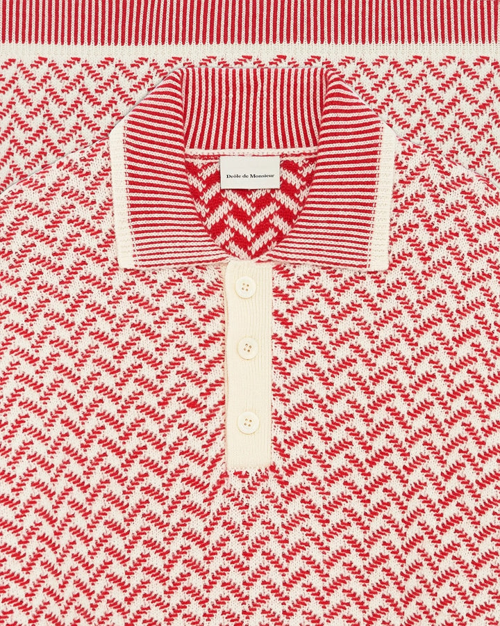 La Maille Chevron  Red
