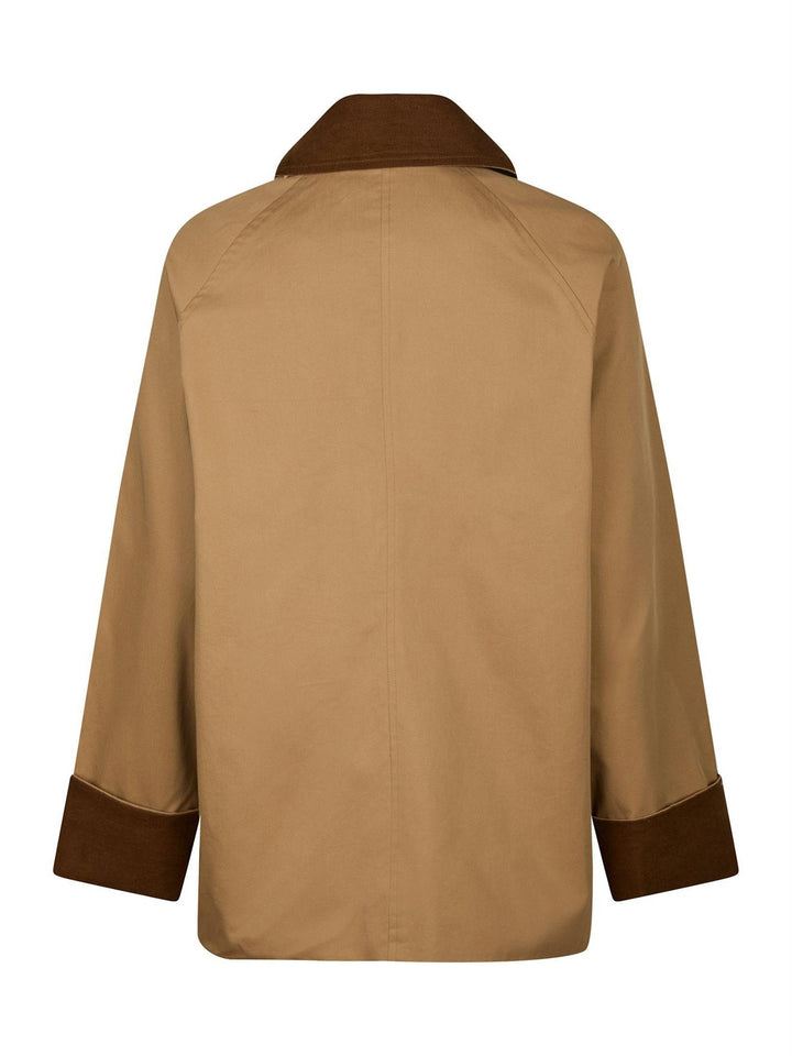 Anastacia Cord Jacket  Dark Tan