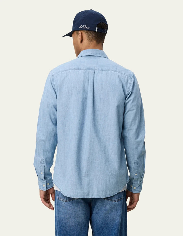 Chambray Shirt  Light Blue Wash