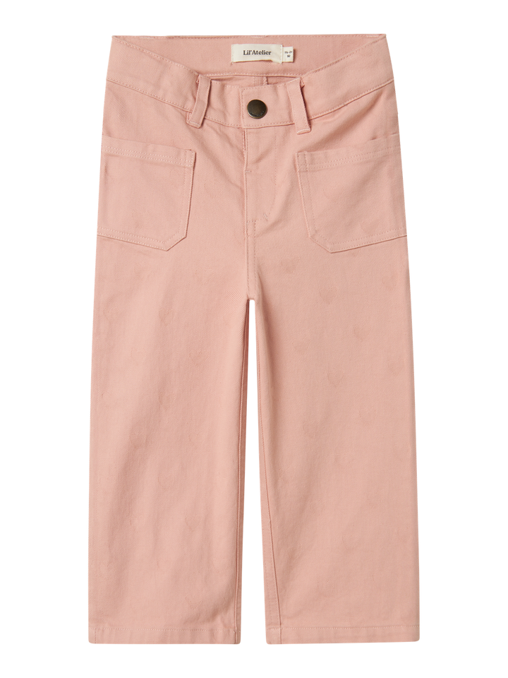 NMFLAMINA WIDE TWI PANT 4018-CK LIL  Lyserosa
