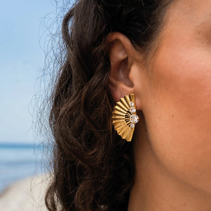 LUCINDA EARRINGS  Crystal