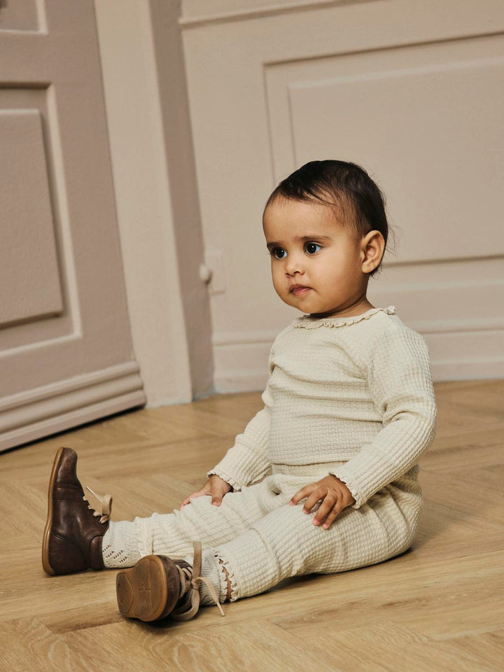 NBFOSANNE LS SLIM BODY LIL  Offwhite