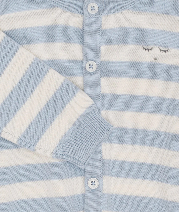 Stripes Knit Set  Blue