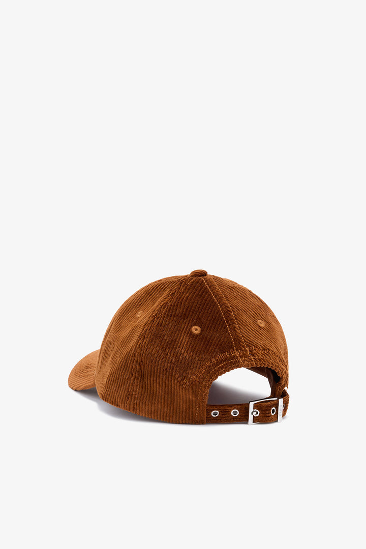 Corduroy Ganni Cap  Tortoise