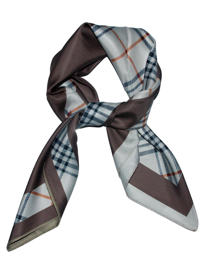 SKJERF DOBBELTSIDE RUTET  Beige
