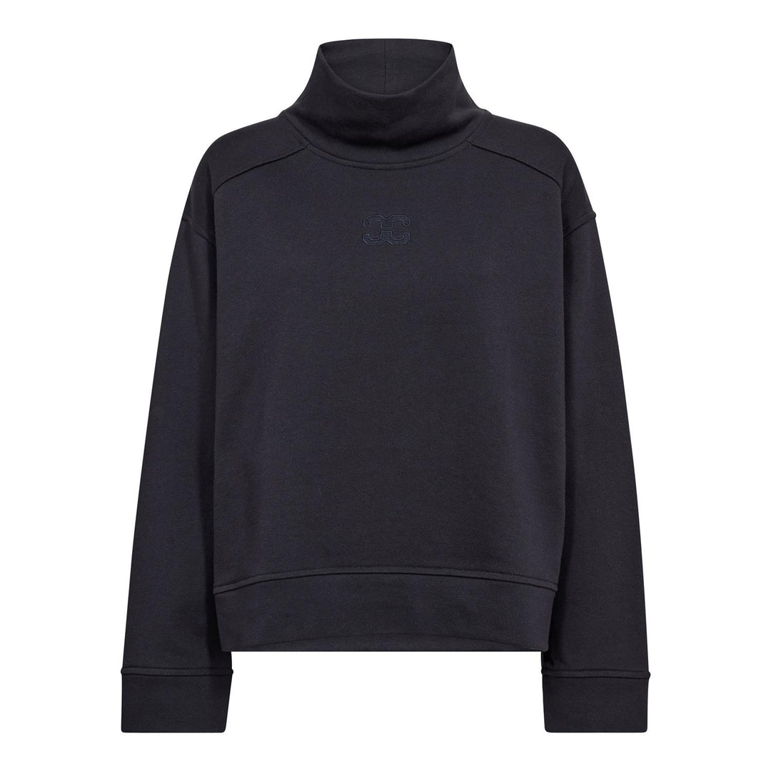 TennaCC High Neck Sweat  Navy