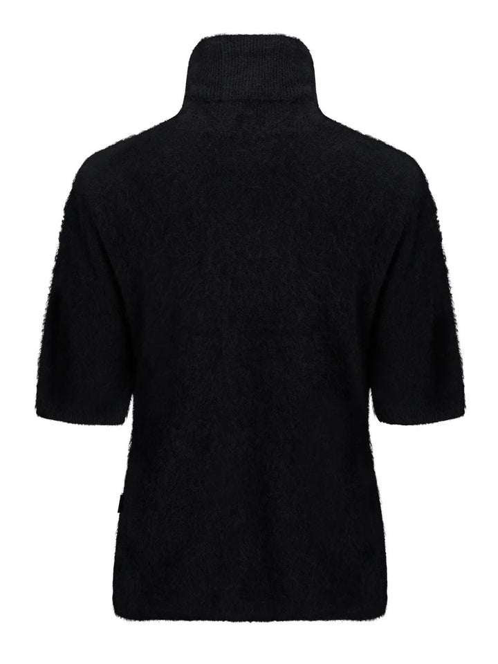 Sunniva Brushed Tee  Black