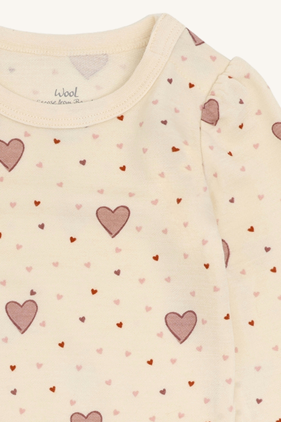 HCBaloo Hearts Puff  Off White