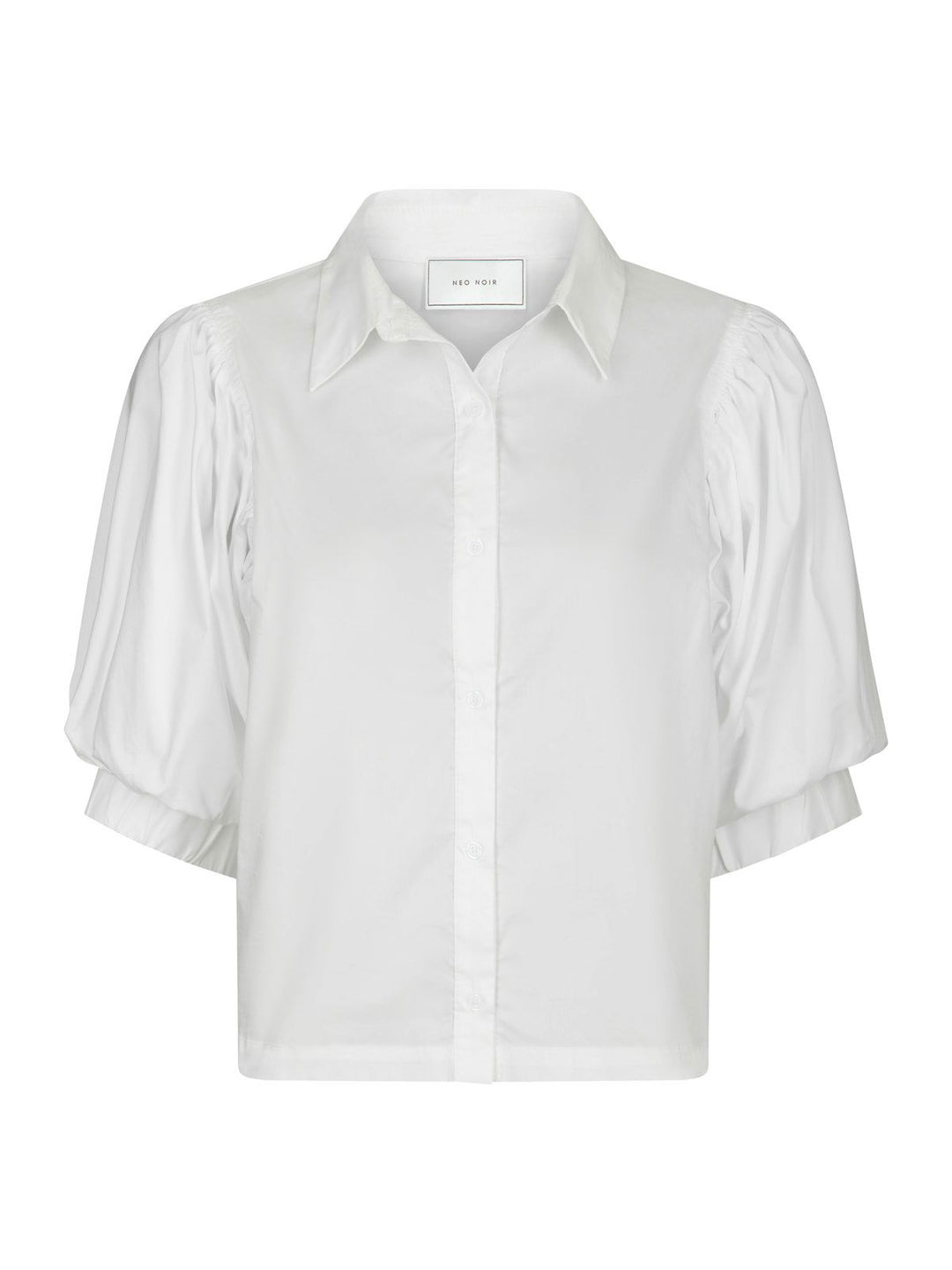 Etta Poplin Shirt  White