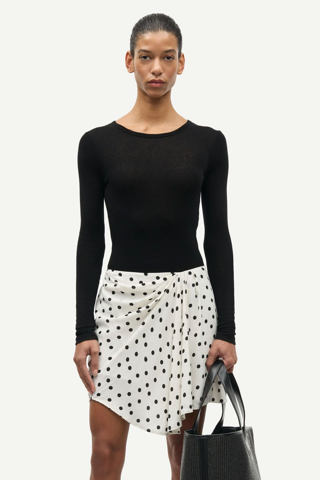 Saiben Skirt  Drifting Dots Egret
