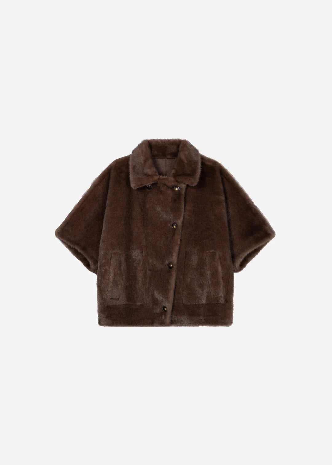 CLARA FAUX MINK  Choco