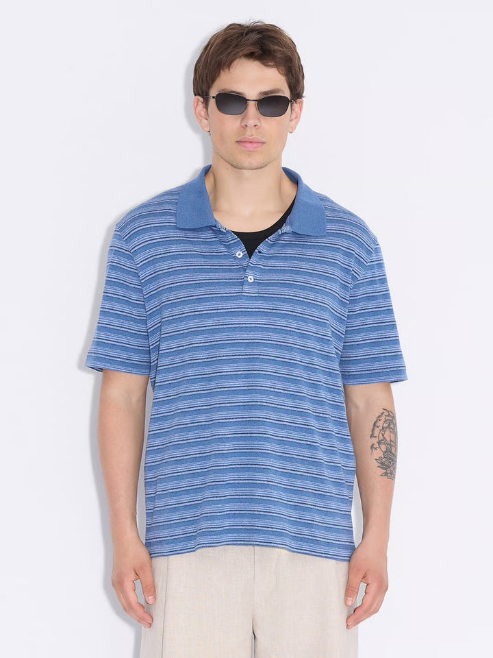 Sonny polo  Blue Stripe