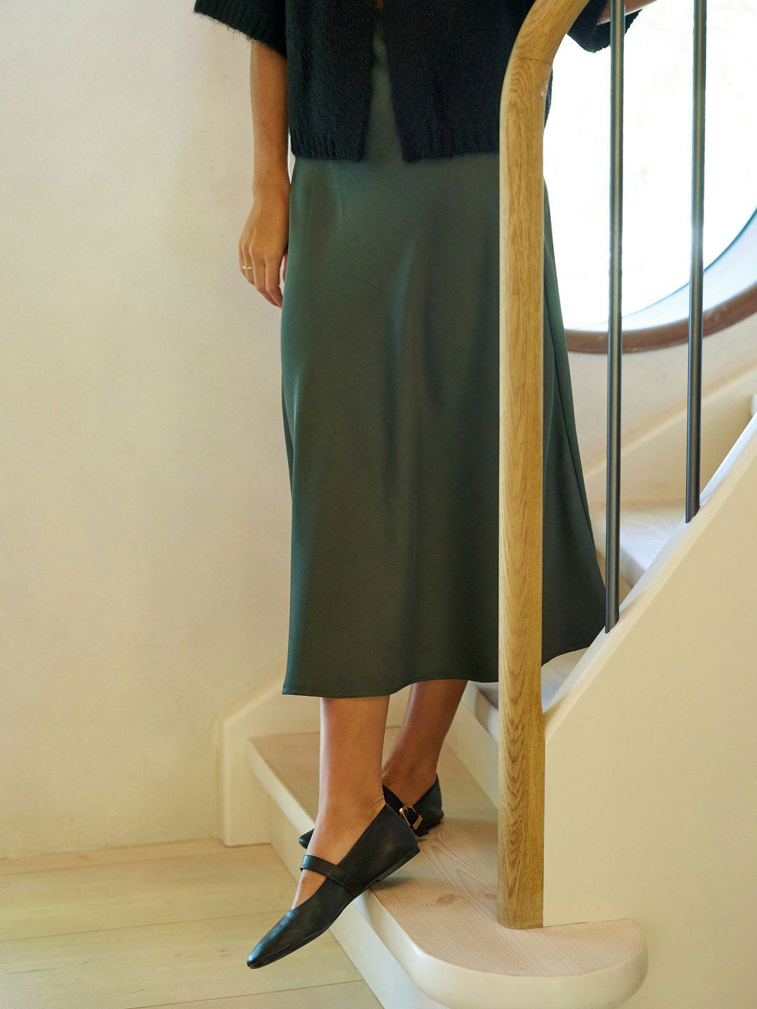 Bovary Skirt Deep Green