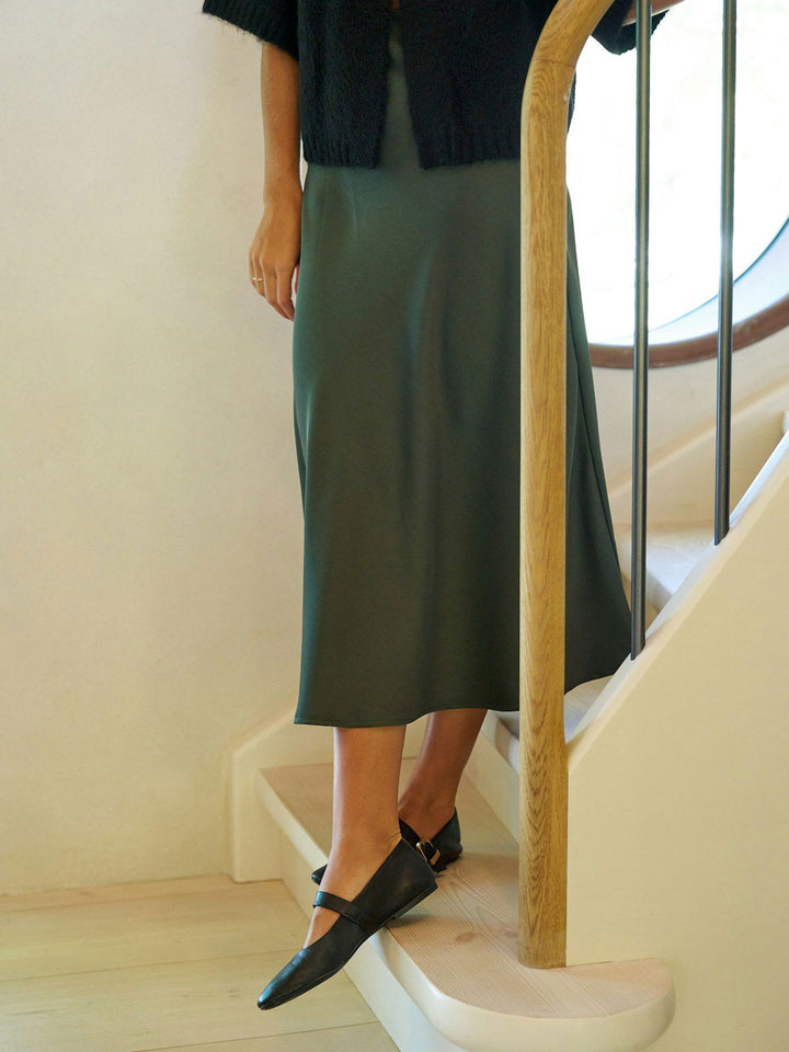 Bovary Skirt Deep Green