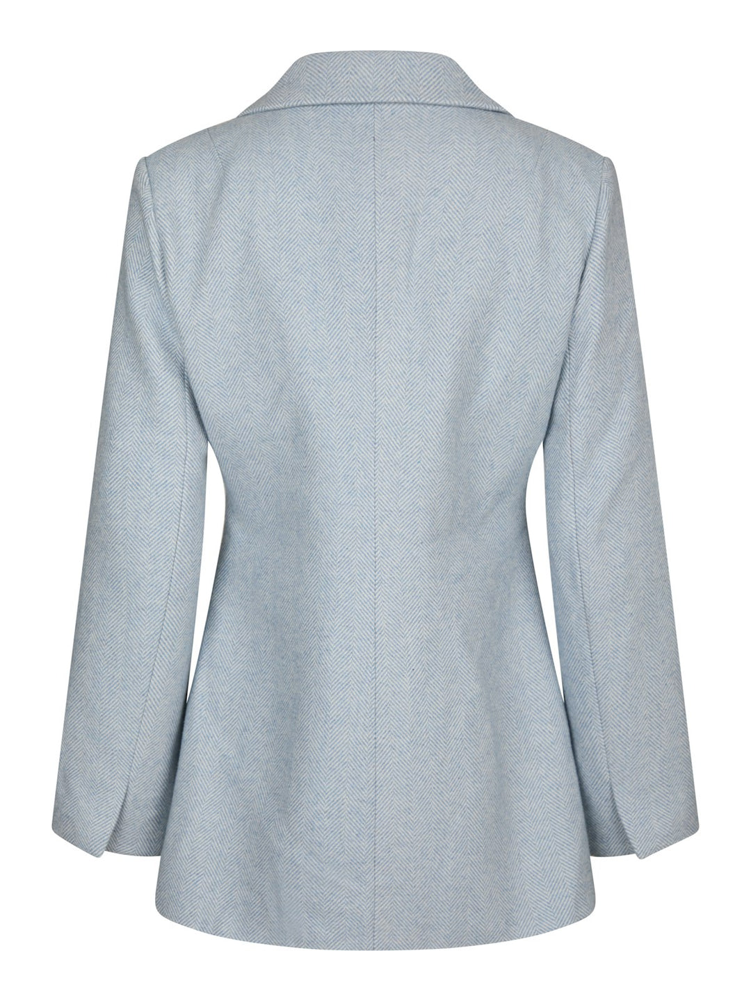 Bowie Herringbone S Blazer  Light Blue