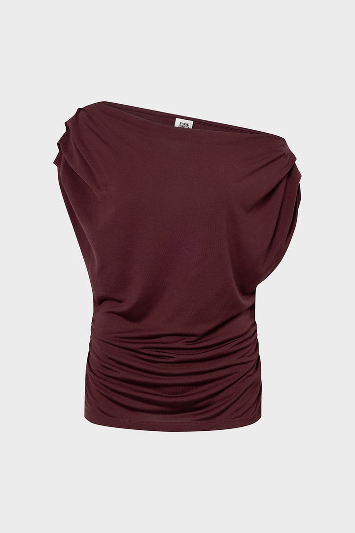 Narina Top  Burgundy